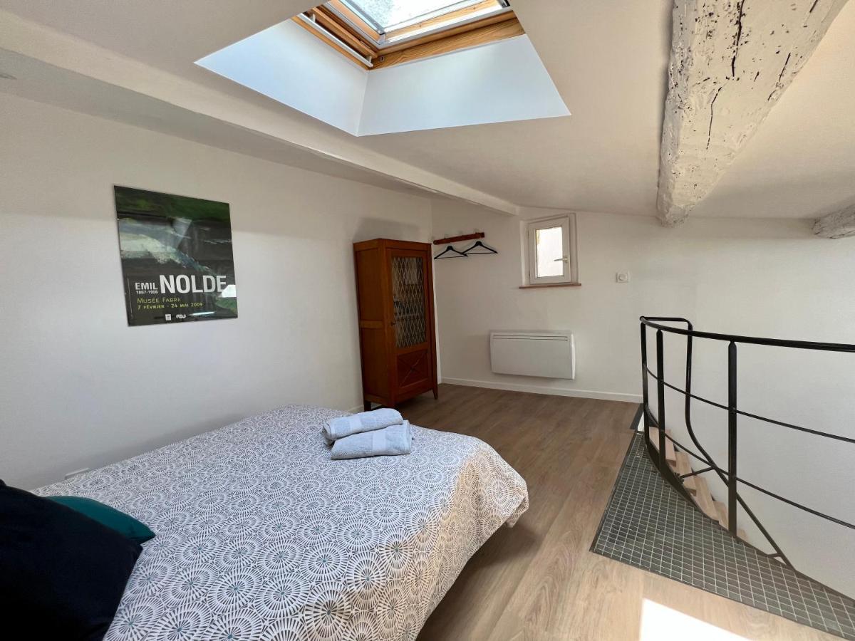 Charmant studio au cœur de l’écusson Montpellier Esterno foto