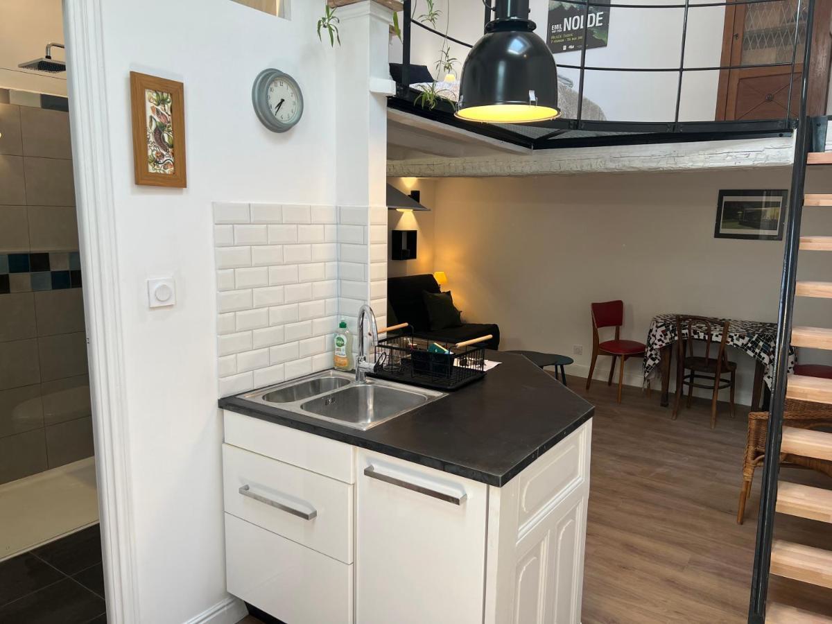 Charmant studio au cœur de l’écusson Montpellier Esterno foto