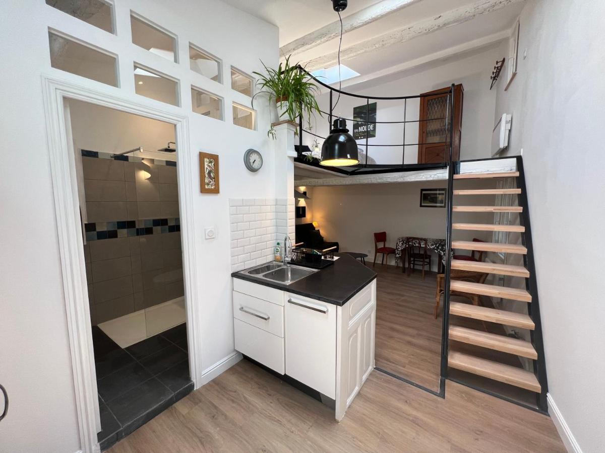Charmant studio au cœur de l’écusson Montpellier Esterno foto